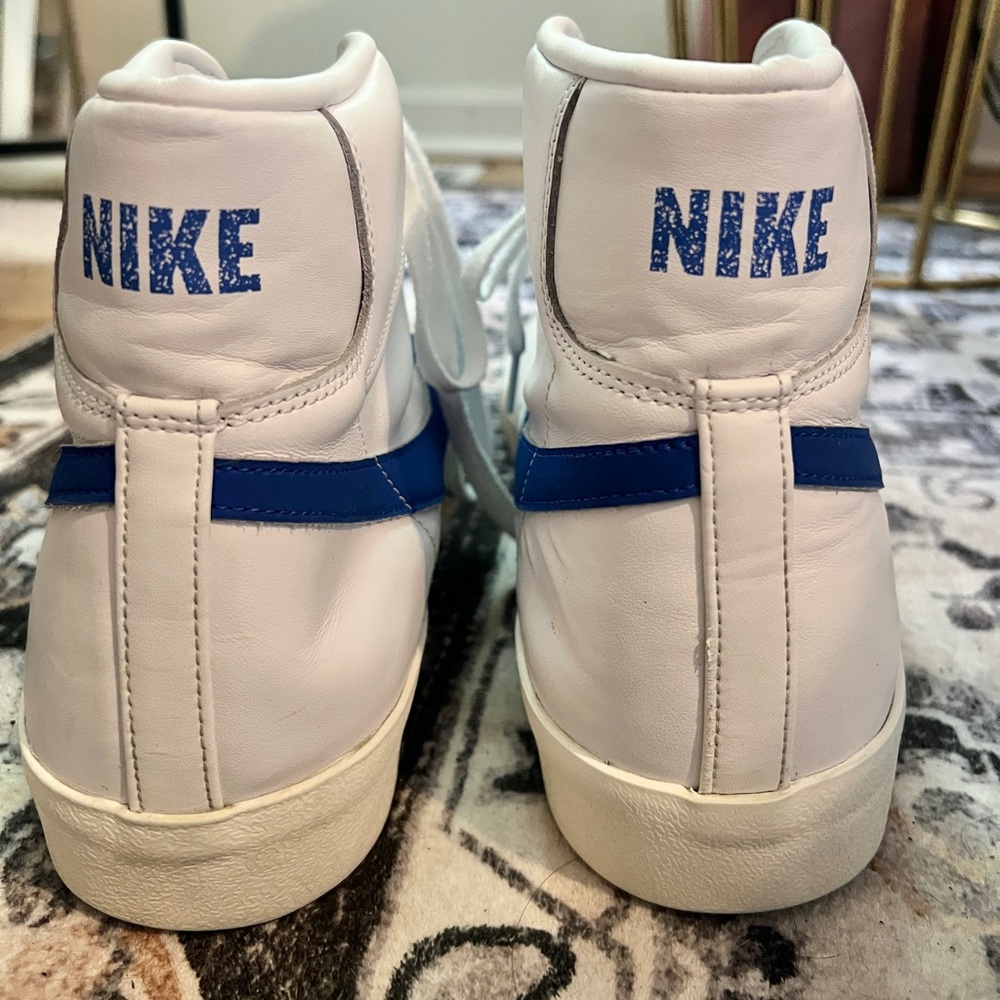 Nike Blazer Mid '77 Vintage Racer Blue High Top Sneaker Men’s Size 14 BQ6806 103 - Picture 4 of 10
